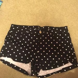 Polka dot shorts